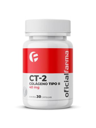 CT-2 Colágeno Tipo II 40mg 30 Doses