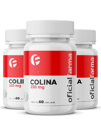 3 Colina 250Mg 60 Cápsulas