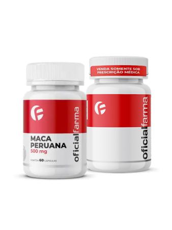 Tadalafil 5Mg 60 Comprimidos + Maca Peruana 500Mg 60 Cápsulas