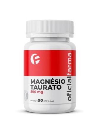 Magnésio Taurato 500mg 90 Cápsulas