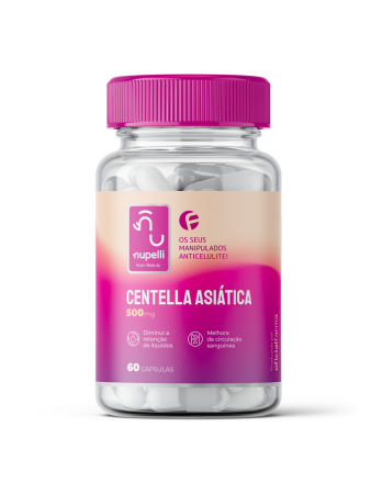 Centella Asiática 500mg 60 Cápsulas NUPELLI