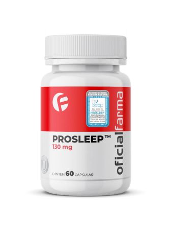 ProSleep™ 130mg 60 Cápsulas com Selo de Autenticidade