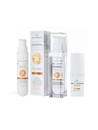 Stick Vitamina C Anti-idade + Gel Creme Anti-idade + Refil | Skinderms