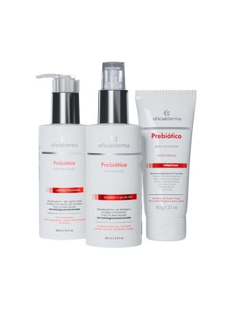 Sabonete Líquido + Tônico + Balm Facial | Prebiótico