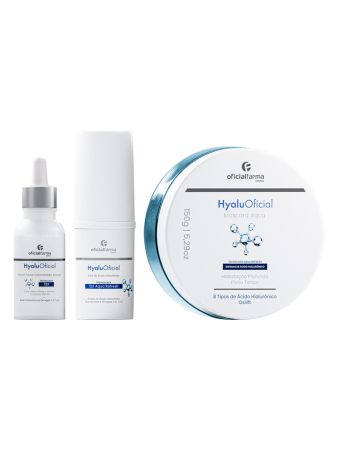 Stick de Ácido Hialurônico + Volumizador Anti-idade + Máscara | HyaluOficial